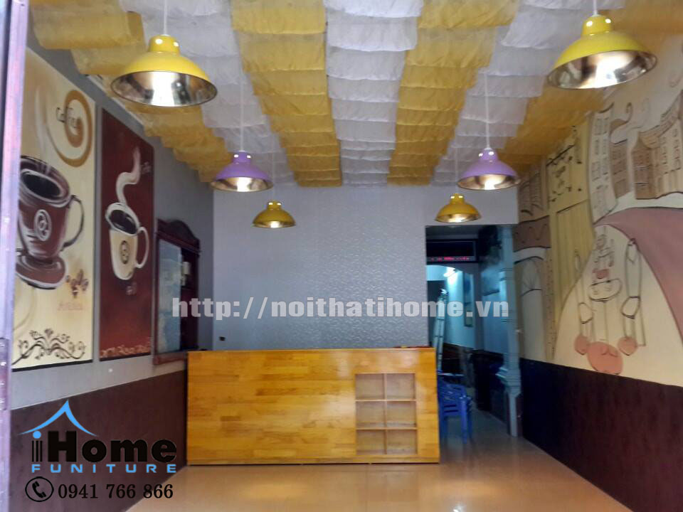 quầy bar gỗ thông hải phòng